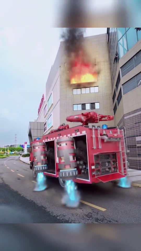 Fire stoped from new system