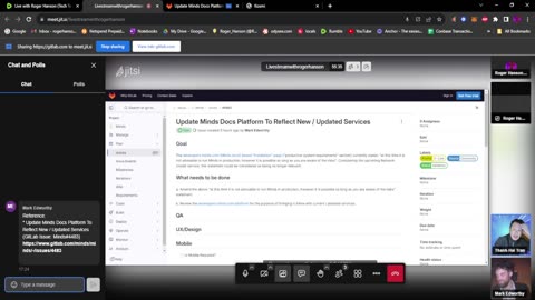 Live with Roger Hanson (Tech Talk)