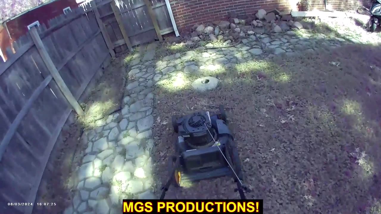 MOWING THE LAWN WEEK 17