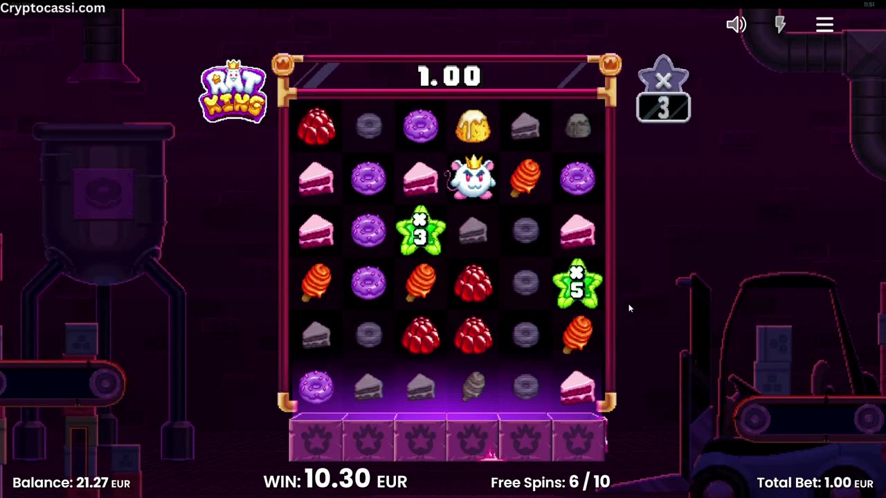 Rat King Slot 81x Bonus Win