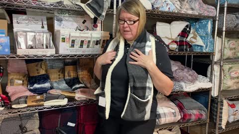 Opportunities Show Room Video 17 - Stocking Stuffers, Heated Scarves & Blankets Part 1