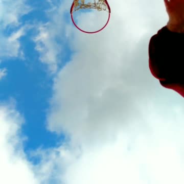 Basketball Art with No Plot or Reason Dribbling Around the Phone