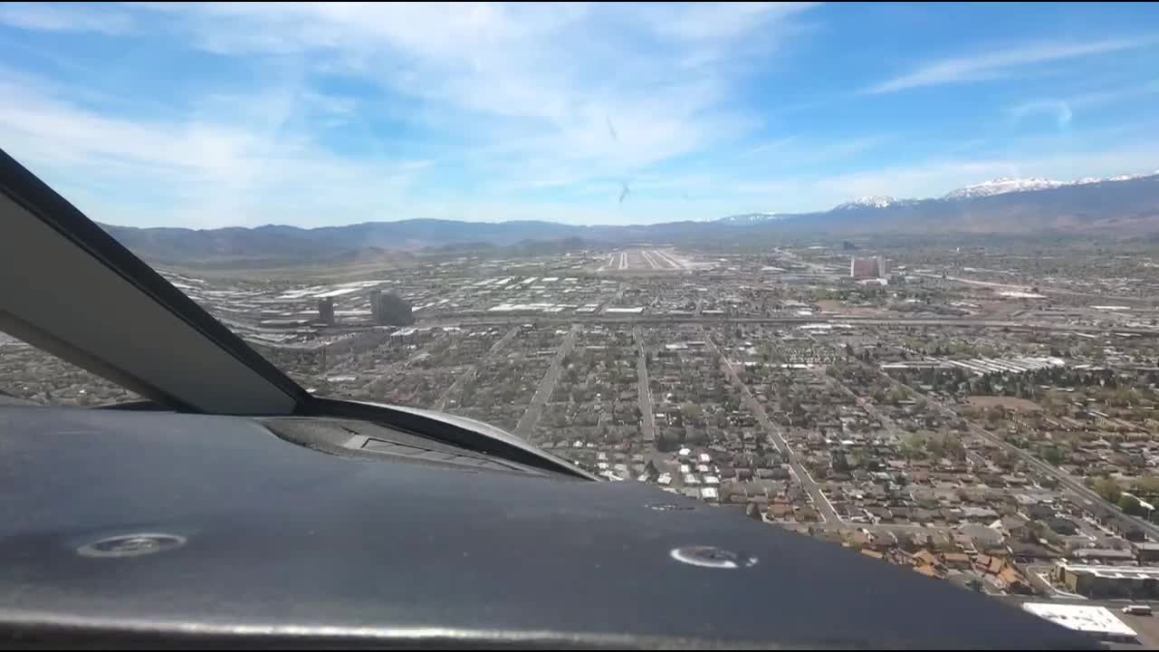 Reno Nevada arrival