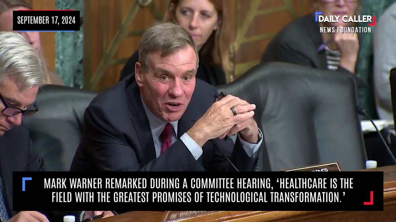 Mark Warner Commented On The Inflation Reduction Act During A Committee Hearing