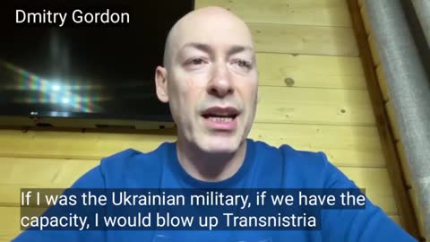 Ukraine War - Radical Ukrainian journalist Dmitry Gordon