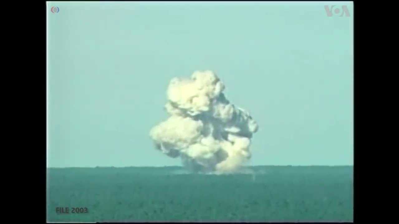 Test video shows massive force of the "Mother of All Bombs