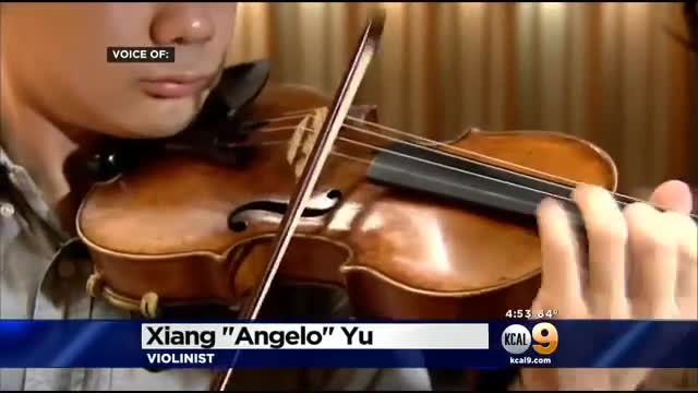 KCAL9 Gets A Sneak Peek At Rare Stradivarius Performance