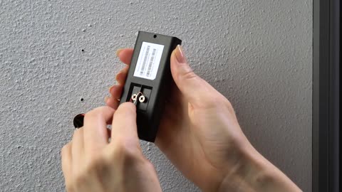 How do you install the ring doorbell wired?