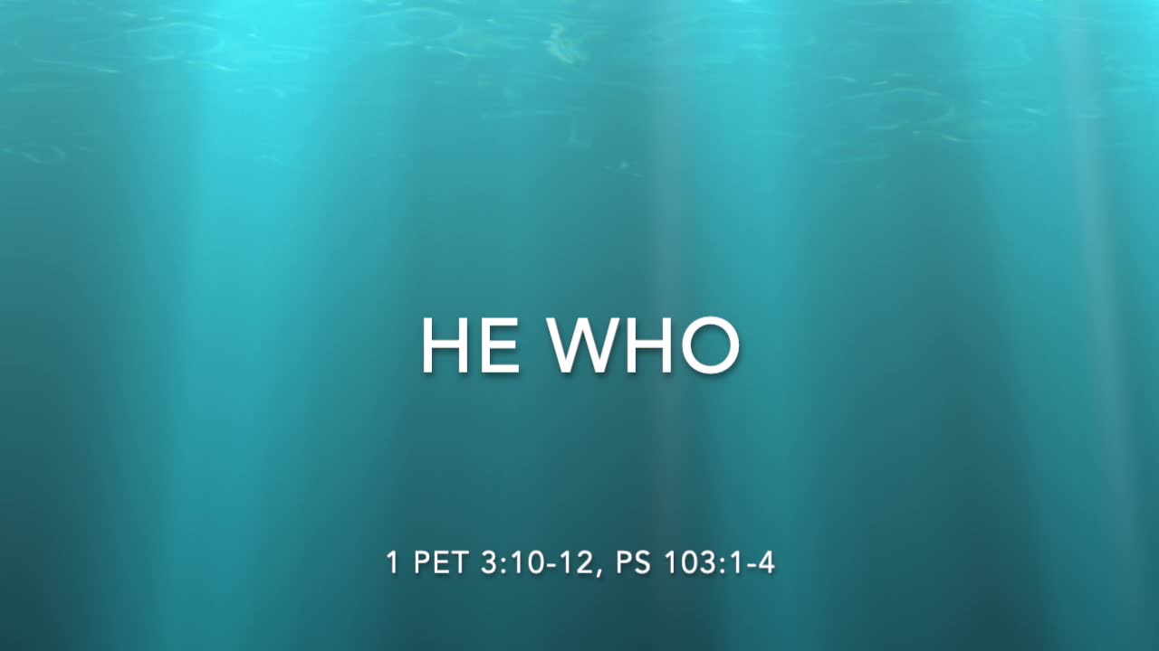 HE WHO