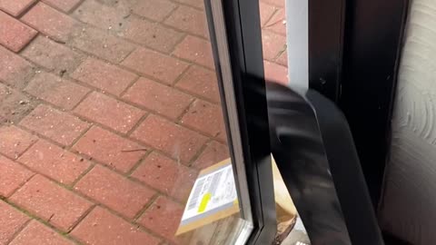 Door Blocked by Delivery