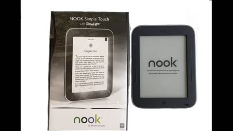 Review: Barnes and Noble Nook Simple Touch eBook Reader 2GB WiFi with GlowLight