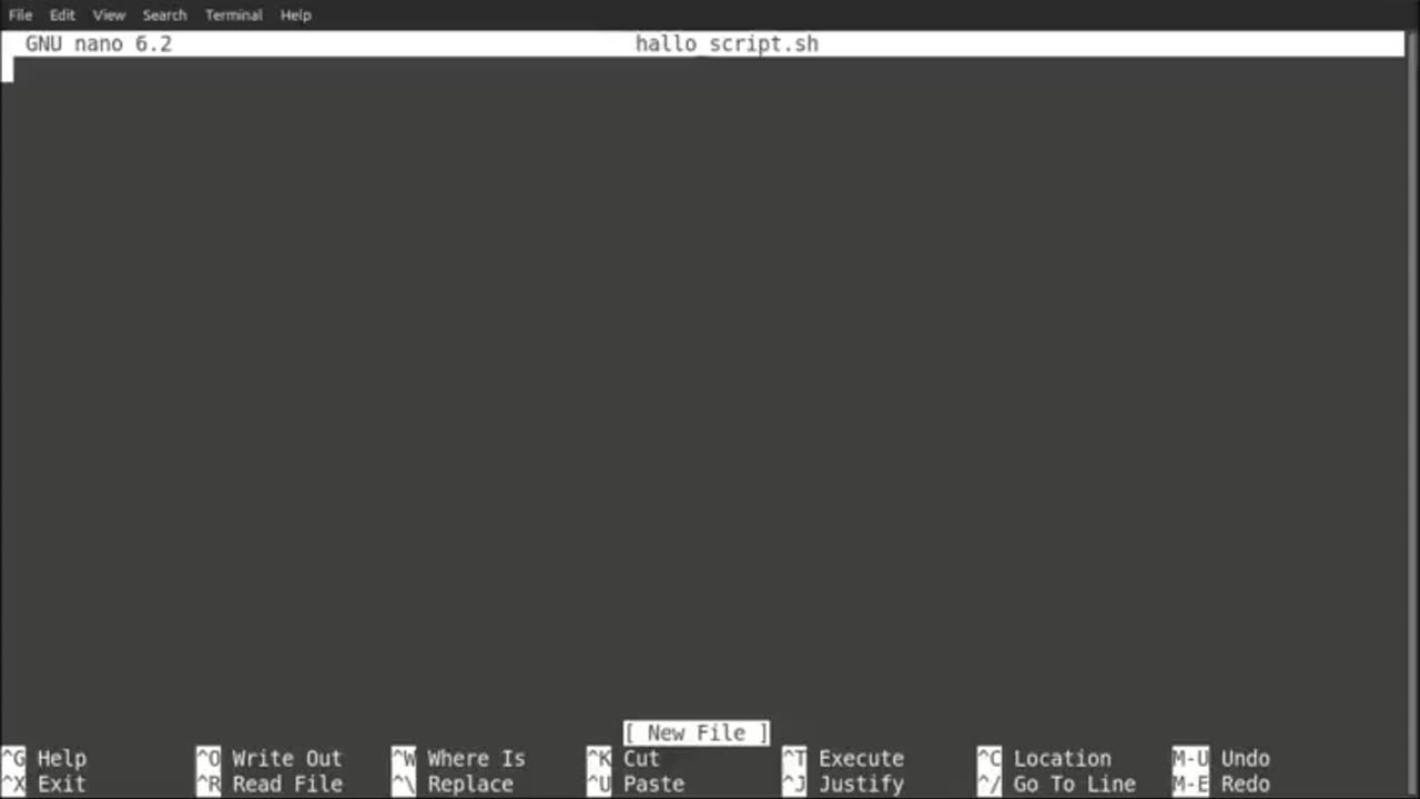 Linux Shell Scripting - Wie erstelle ich ein Script 1