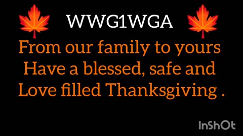 Wishing the world a very MAGA Thanksgiving. cc @realDonaldTrump