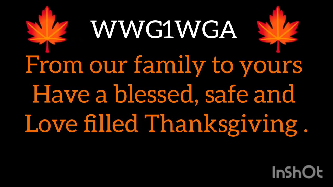 Wishing the world a very MAGA Thanksgiving. cc @realDonaldTrump