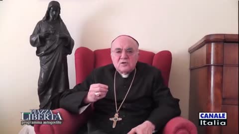 NWO, CHIESA: Mons. Viganò, intervista Canale Italia 4/04/2022