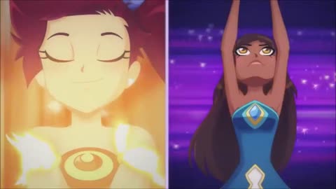 Lolirock Iris, Talia and Auriana Transformations!