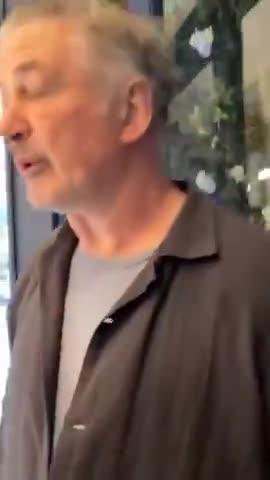 Murderer Alec Baldwin gets CONFRONTED... "Just say F@CK ISRAEL or F@CK ZIONISM"