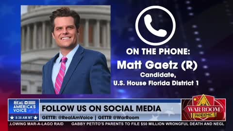 Matt Gaetz: “Winter is coming.” 👀