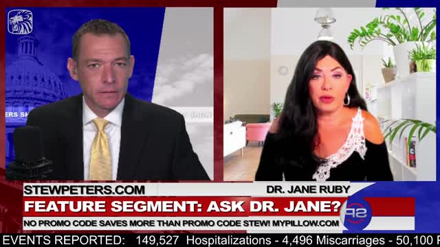 interesting questions and answers on Stew Peters show