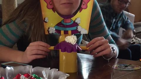 Pie face game