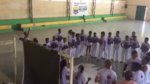 Capoeira em Água Branca Alagoas Na Organização Aluno Musquito Muzenza Parabéns Evento Show!!!