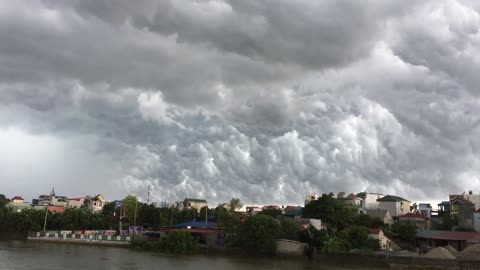 Bizarre Storm Clouds