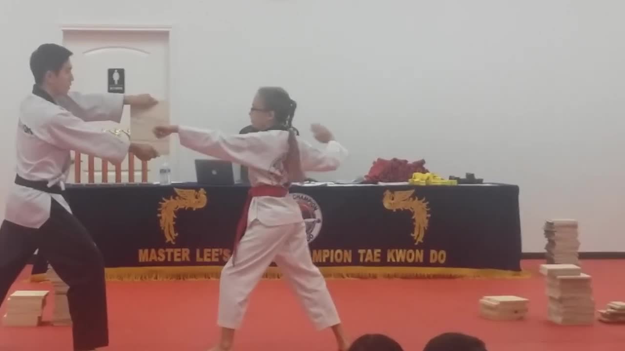 Noa's TKD Test - Nearly There