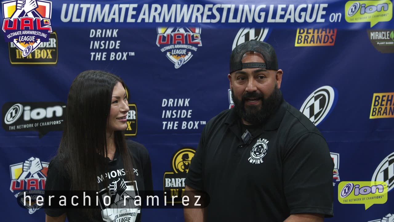 Herachio Ramirez - Why Arm Wrestling? - UAL on ION