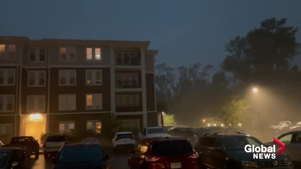 Violent storms kill at least 2 people in Georgia, Texas