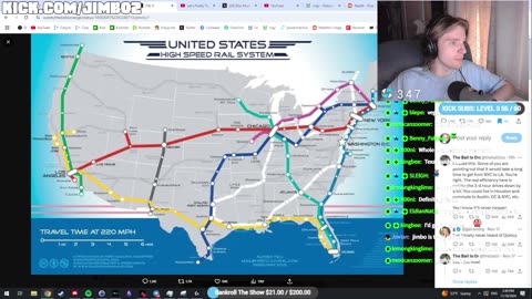 JimboZoomer on the US High speed rail concept