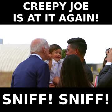 Creepy Joe strikes again
