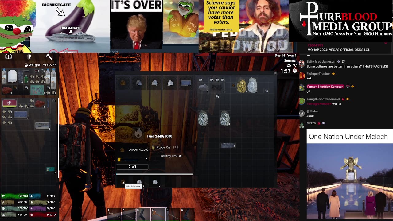 PastorShadilay plays No One Survived to collect democrat third votes! Part 2