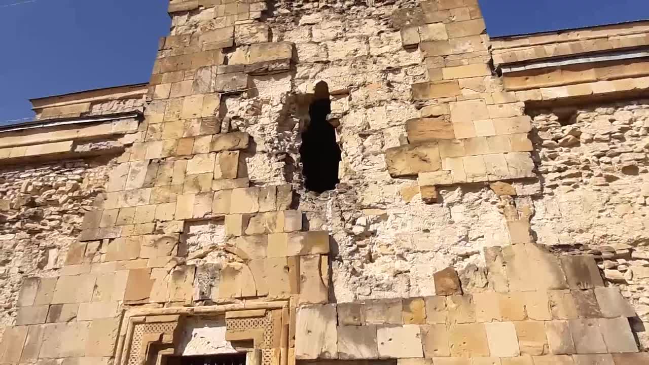 Абхазский храм 999 г в с. Бедия. 27.02.21