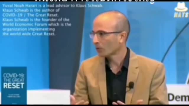 Yuval Halari (จาก World Economic Forum) เป็นผู้โปรโมทการสอดส่องประชาชนด้วยระบบไบโอเมตริกซ์