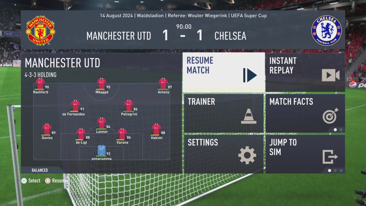 EA SPORTS FC 24 Man Utd vs AJAX Amsterdam