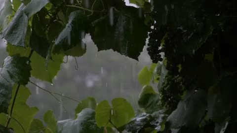 Relaxing Music Raining sound