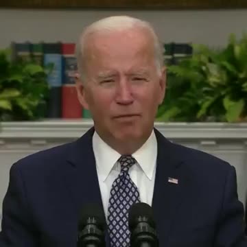 BIDEN: "We must all work together to resettle thousands of Afghans"