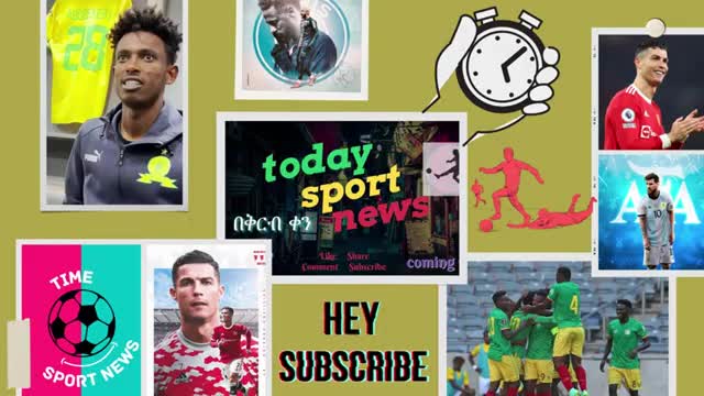 time sport news ✅Like ✅Share ✅Comment ✅Subscribe✅ላይክ ✅ሼር ያድርጉ ✅አስተያየት ይስጡ ✅ሰብስክራይብ በማድረግ ቤተሰብ ይሁኑ