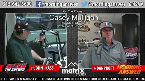 Professor of economics at the University of Chicago, Casey Mulligan: this is not the economy as ad