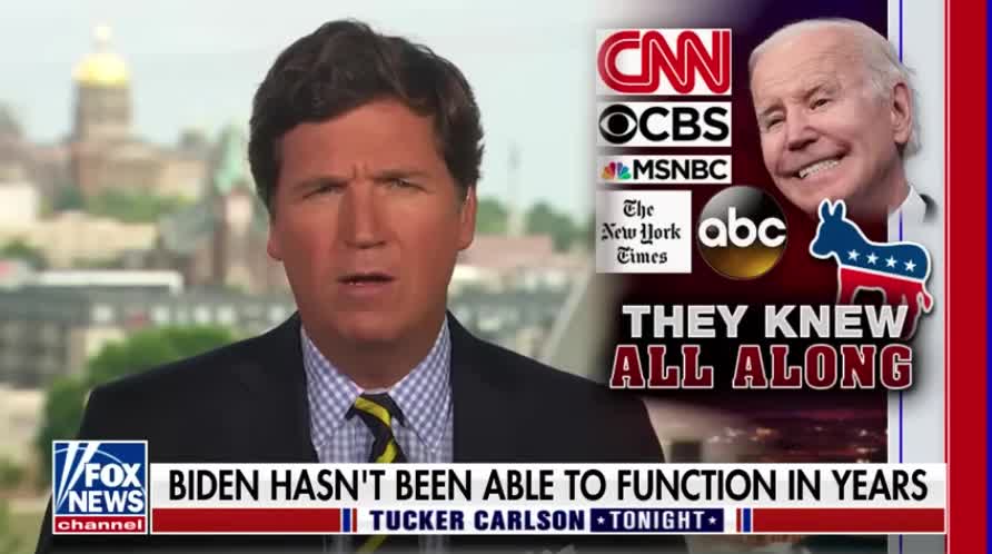 Tucker Carlson: Joe Biden Fed Pills to function