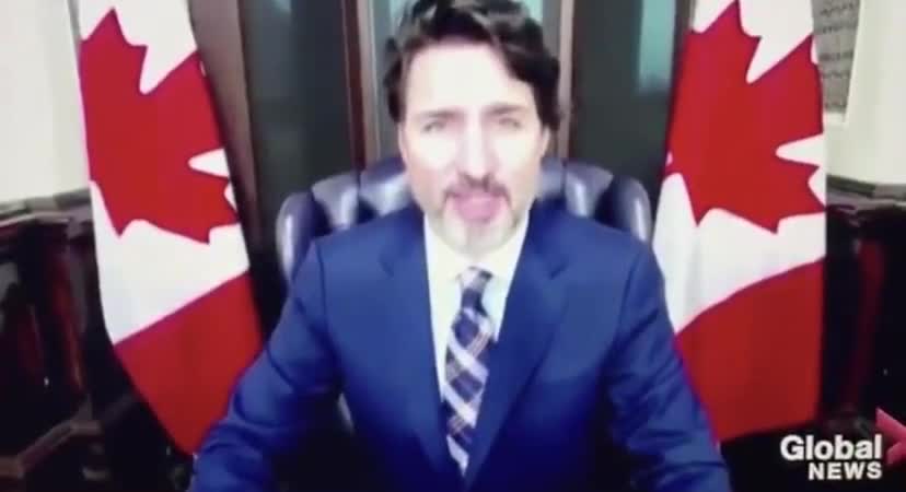 Trudeau speech explains the Descent into Tyranny in Canada...It's #BuildBackBetterCult