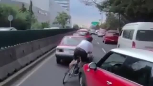 He is crazy