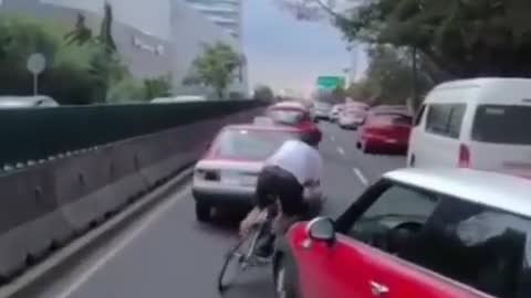 He is crazy