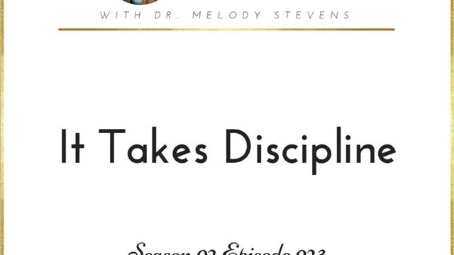 Healthy Christian Women Podcast (Season 2) Episode 23-It Takes Discipline