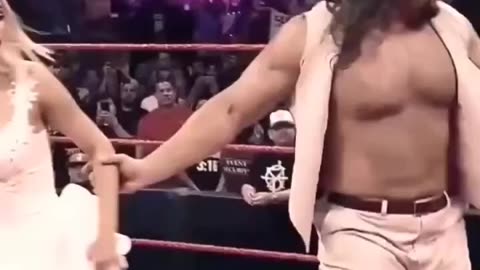 Wwe Roman ring vs girls fighting