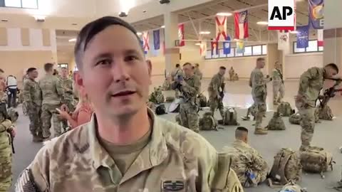 US troops rush to Europe amid war in Ukraine
