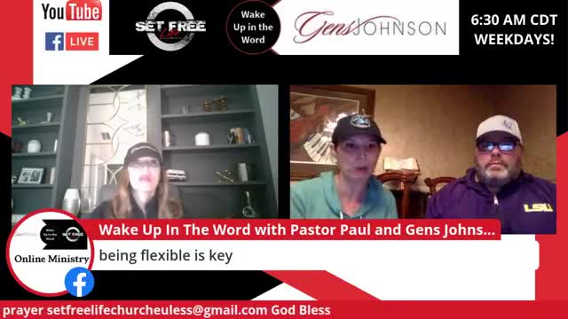 Episode #122 "Wake up in the Word" with Pastor Paul Ybarra and The Mindset Master, Gens Johnson