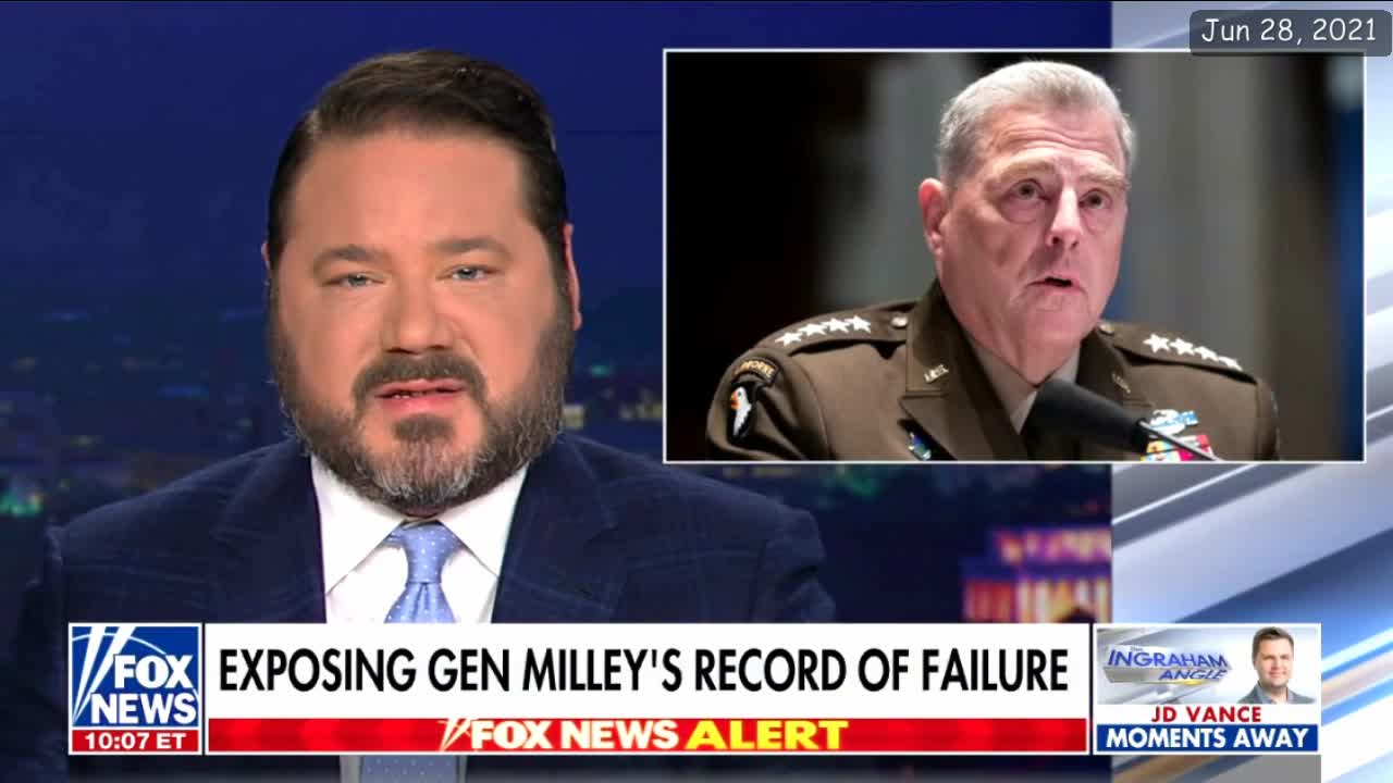 Domenech Demolishes 4-Star General Mark Milley