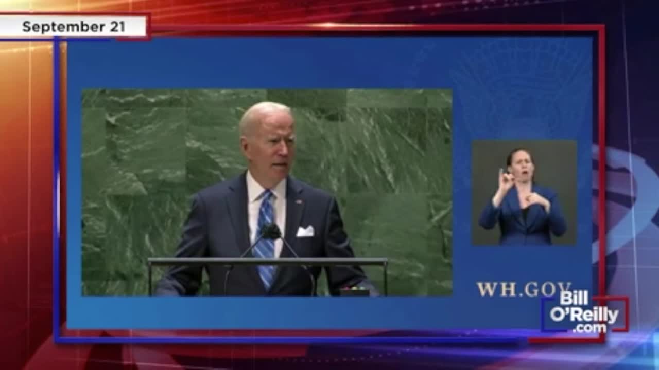 Biden tells un about woke stuff