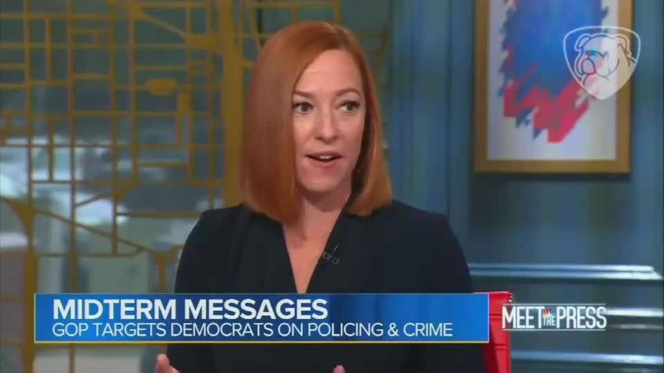 WATCH: Jen Psaki Explains Exactly Why Democrats Will Lose In November